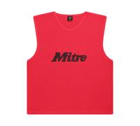 Mitre Pro Training Bib in Red | Size: Medium/Large Mitre Red M/L
