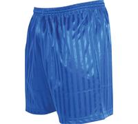 M/L ROYAL BLUE Junior Sports Continental Stripe Training Shorts Bottoms Football
