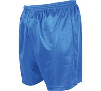 M/L - ROYAL BLUE Junior Sports Micro Stripe Training Shorts Bottoms Gym Football