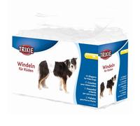 (M-L, White) Trixie Diapers For Male Dogs