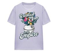 (M, Lavender) Star Wars Womens/Ladies Greatest Mom In The Empire Mothers Day T-Shirt