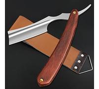 M&LD Cut Throat Razor Kit Single Edge Razor Blades for Men Straight Razor for Shaving Stainless Steel Reusable Razor Shaving Blades for Men Straight Razor Gifts for Farthers