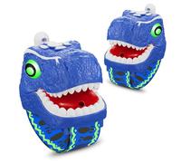 M&LD Dinosaur Walkie Talkie 3 Channels 1 KM Long Range Kids Walkies Talkies Ages 3-10 Outdoor Indoor Toy for Boy Birthday Xmas Stocking Fillers Gifts
