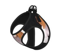 M Leash Vest Dog Harness - Small Sized ovely Pet Dog Beagle Print Pet Leash SetReflective for Outdoor and Dog Walking