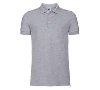 Russell Men's Stretch Polo Shirt in Grey | Size: Medium Russell Grey M