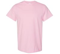 (M, Light Pink) Gildan Mens Heavy Cotton Short Sleeve T-Shirt