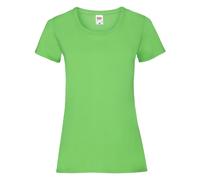 (M, Lime Green) Fruit of the Loom Womens/Ladies Valueweight T-Shirt