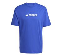 (M, Lucid Blue) Adidas Mens Terrex Logo T-Shirt
