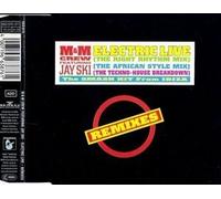 M & M Crew - Electric live-Remixes (1990, feat. Jay Ski) / Vinyl Maxi Single [Vinyl 12'']