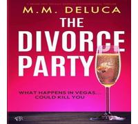 M.M. DeLuca The Divorce Party Paperback Book M.M. DeLuca Multicolor