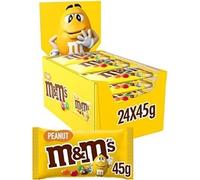 M&M Peanut Bags 24's
