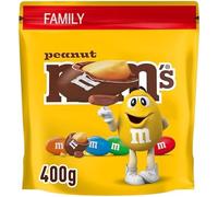 M & M Peanut Milk Chocolate Sharing Pouch 400g | Family Size Maxi Bag | Perfect for christmas