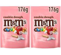 M&M’s Cookie Dough Chocolate Sweet Bag 176g | Milk Chocolate Pouch with Crispy Centre for Movie Nights, Gourmet Gifting & Personal Treats | Shareable Candy Bites for Travel & Baking Toppings