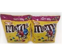 M&M’s Peanut Chocolate Party Bulk Bag 800g Pack of 2 Sharing Gift Movie Snacks