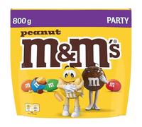 M&M's Peanut Chocolate Party Bulk Bag, Chocolate Gifts & Movie Night Snacks, 1kg