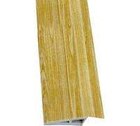 (M#m) Threshold Transition Strip - PVC Threshold Molding Trim | Adhesive Threshold Molding Trim, Floor Flat Divider Strip for Uneven Floors Heights