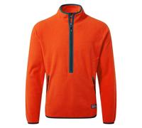 (M, Macaw Red) Craghoppers Mens Mock Neck Regular Sweatshirt