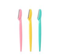 M MAGIC GOLD Dermaplane Razor for Women Face - Eyebrow Trimmer & Facial Hair Remover with Protective Cover - Reusable Dermaplane Facial Razor for Smooth, Flawless Skin