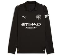 (M) Manchester City Long Sleeve Away Shirt 2025/26