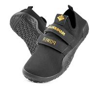 M MANUEKLEAR Deadlift Shoes - Unisex Weightlifting Shoes, Obsidian Black, 9.5/10 UK
