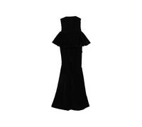 M.Marquise Maria strapless peplum maxi dress - Black XS-S-M-L