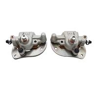 M MATI Front Left & Right Brake Caliper for ATV Yamaha Grizzly 550 YFM550 2009-2014 Grizzly 700 YFM700 2007-2020 Kodiak 700 YFM700 2016-2020 Raptor 250 YFM250 2008-2013 with Pads