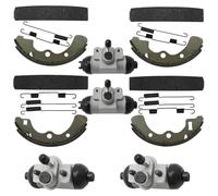 M MATI Wheel Cylinder Brake Shoe Front Rear All for Kawasaki Mule 1000 2010 2020 2030 2500 2510 2520 3000 3010 3020 4000 4010 43092-1053 43092-1054 41048-7501 41048-1132