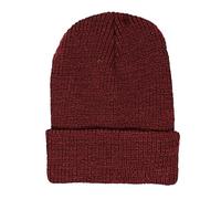 M MCGUIRE GEAR Warm Wool Military GI Watch Cap, 100% Wool US Made Tactical Beanie, Winter Hat for Men and Women - One Size, Burgundy, One size