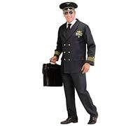 (M) Men's airplane captain costume