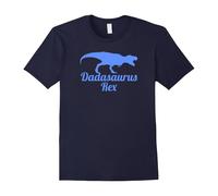 (M) Men's Dadasaurus rex we love papa daddy husband funny t-shirt-Father's Day