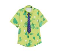 (M) Men's Fox Nick Style Costume Set Character Inspired Shirt and Pants Outfit for Summer