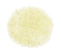 M METERXITY 0.22lb/100g Assorted Tumbled Chips Stone, 5-7 mm Crushed Crystal Quartz Pieces for Vases Filler/Aquarium/Succulent Plants Decor, Irregular Shaped Stones [Light Yellow]