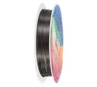 M METERXITY 0.5 mm/24 Gauge Copper Wire for Jewelry Making, 20.3FT Copper Beading Craft Wire for Jewelry/Weaving/DIY Crafting/Planting, Color-Retaining [6.2M, Metallic Black]