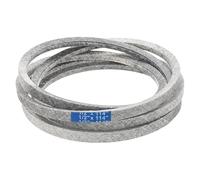 M METERXITY 1/2 x 114 Inch Mower Deck Belt Lawnmower Drive Aramid Fiber Construction Garden Mower Transmission Belt Durable Replacement for Most Lawnmowers Gray