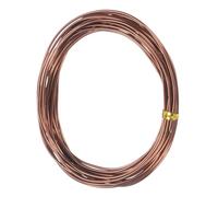 M METERXITY 1.5mm Bronze Bonsai Training Wire, 16.4 Feet Total Aluminum, 16 AWG, Bonsai Tree Shaping/Wire