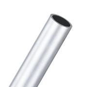 M METERXITY 1-Pack 100mm 6063 Aluminum Round Tube, 18mm ID 22mm OD Seamless Aluminum Tubing for Construction/Machining/DIY Crafting, Metal Straight Pipe [0.71"x0.87"x4"]
