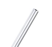 M METERXITY 1-Pack 250mm 6063 Aluminum Round Tube, 4mm ID 10mm OD Seamless Aluminum Tubing for Construction/Machining/DIY Crafting, Metal Straight Pipe [0.16x0.39x9.8IN]