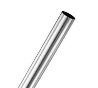 M METERXITY 1-Pack 300mm 304 Stainless Steel Tube, 10mm OD 0.2mm Wall Thickness Seamless Stainless Steel Tubing for Construction/Machining/DIY Crafting, Metal Straight Pipe [0.39x0.01x11.8IN]