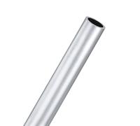 M METERXITY 1-Pack 300mm 6063 Aluminum Round Tube, 21mm ID 27mm OD Seamless Aluminum Tubing for Construction/Machining/DIY Crafting, Metal Straight Pipe [0.83"x1.06"x12"]