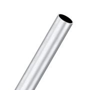 M METERXITY 1-Pack 300mm 6063 Aluminum Round Tube, 26mm ID 30mm OD Seamless Aluminum Tubing for Construction/Machining/DIY Crafting, Metal Straight Pipe [1.02"x1.18"x12"]