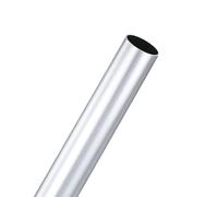 M METERXITY 1-Pack 300mm 6063 Aluminum Round Tube, 27mm ID 29mm OD Seamless Aluminum Tubing for Construction/Machining/DIY Crafting, Metal Straight Pipe [1.06"x1.14"x12"]