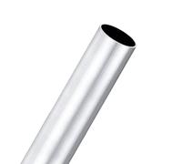 M METERXITY 1-Pack 300mm 6063 Aluminum Round Tube, 35mm ID 38mm OD Seamless Aluminum Tubing for Construction/Machining/DIY Crafting, Metal Straight Pipe [1.38"x1.5"x12"]