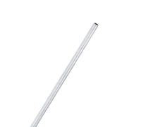 M METERXITY 1-Pack 300mm 6063 Aluminum Round Tube, 4mm ID 5mm OD Seamless Aluminum Tubing for Construction/Machining/DIY Crafting, Metal Straight Pipe [0.16"x0.2"x12"]