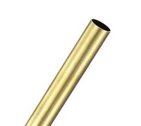 M METERXITY 1-Pack 300mm Brass Round Tube, 13mm OD 0.5mm Wall Thickness H62 Brass Seamless Tubing for Construction/Machining/DIY Crafting, Metal Straight Pipe [0.51x0.02x11.8IN]