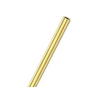 M METERXITY 1-Pack 300mm Copper Round Tube, 6mm OD 1mm Wall Thickness Copper Seamless Tubing for Construction/Machining/DIY Crafting, Metal Straight Pipe [0.24x0.04x11.8IN]