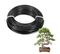 M METERXITY 1-Pack Bonsai Training Wire, 3mm x 33ft/10m Anodized Aluminum Bonsai Tree Wire for Gardening Branch/Fine Trunk/DIY Crafting [Black]