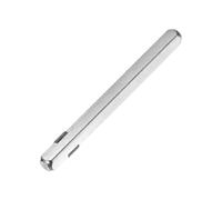 M METERXITY 1-Pack Door Knob Spindle, 4 x 0.3 Inch/ 100 x 8 mm Iron Square Spindle Replacement Door Handle Parts for Most Mortise Type Door Knobs, Door Lock Replacement Parts [Silver Tone]