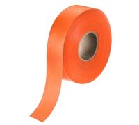 M METERXITY 1-Pack Extra Wide Single Fold Bias Tape, 1.2 Inch x 55 Yards Satin Bias Tape for Sewing/Seaming/Quilting/Hemming/DIY Crafts/Quilt Binding [Orange]