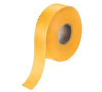 M METERXITY 1-Pack Extra Wide Single Fold Bias Tape, 1.2 Inch x 55 Yards Satin Bias Tape for Sewing/Seaming/Quilting/Hemming/DIY Crafts/Quilt Binding [Yellow]