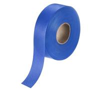 M METERXITY 1-Pack Extra Wide Single Fold Bias Tape, 1.2 Inch x 55 Yards Satin Bias Tape for Sewing/Seaming/Quilting/Hemming/DIY Crafts/Quilt Binding [Blue]
